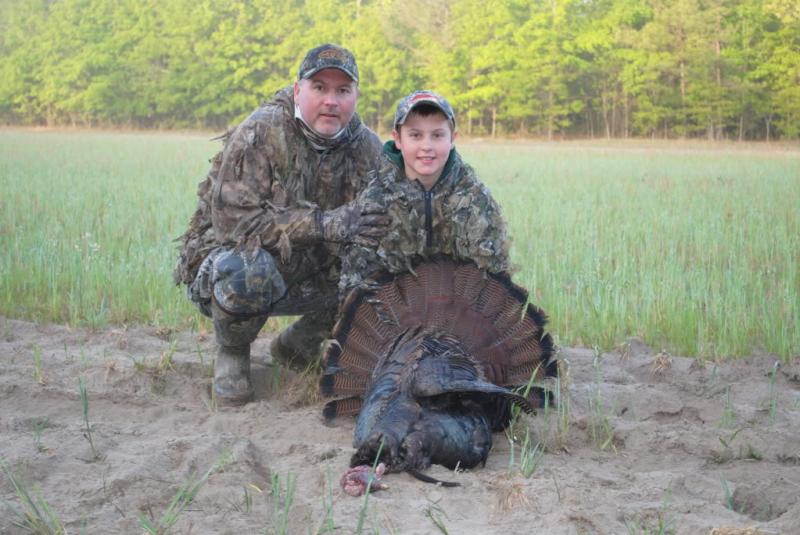 Les Smith 1st Gobbler! Congrats Les!